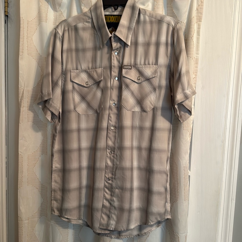 Dixxon Flannel Bamboo short sleeve Montana shirt
